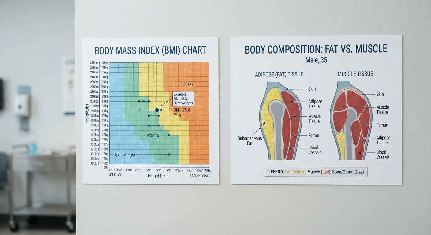 Body Fat Percentage vs. BMI: Two Numbers, Two Very Different Stories