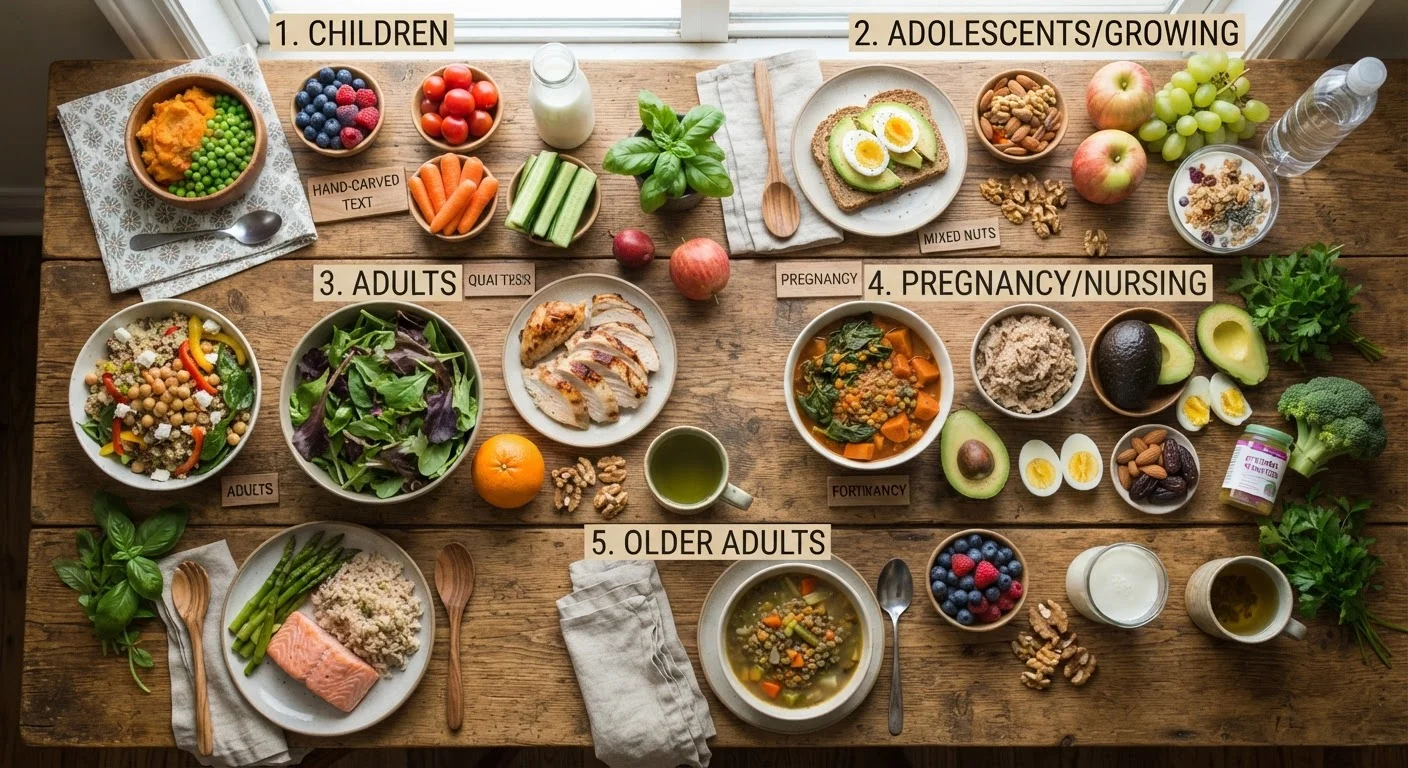 Healthy Eating Habits Across Every Stage of Adult Life