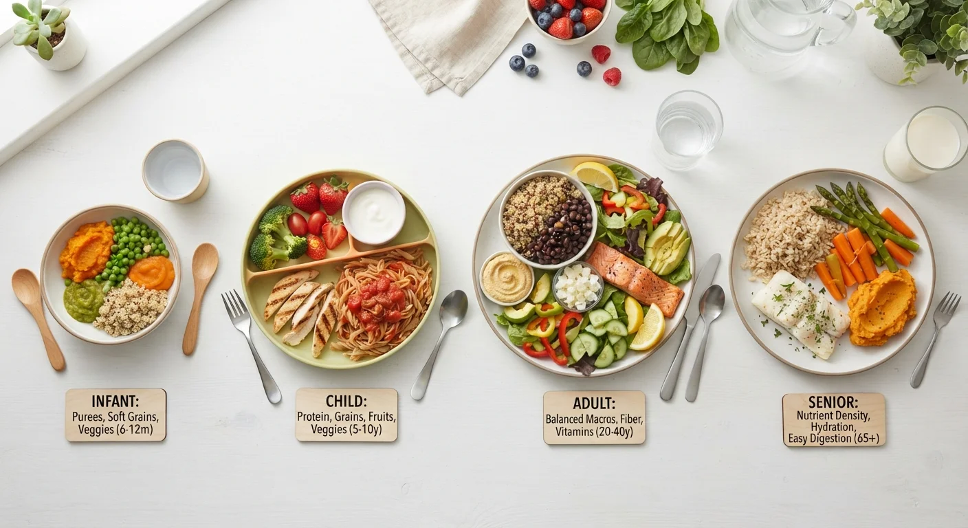 How Macronutrient Needs Shift Across Different Life Stages