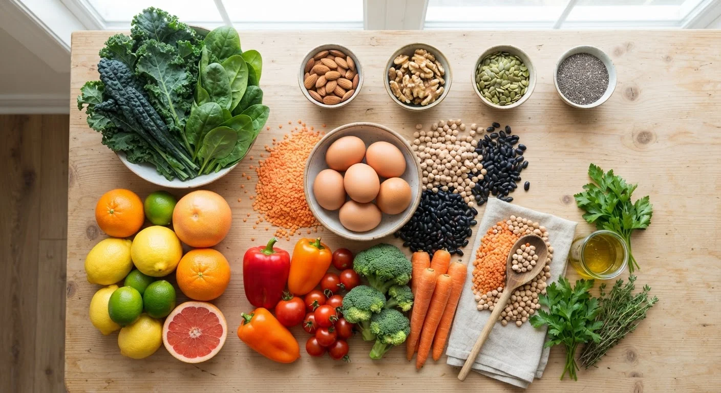 Micronutrient Quick-Reference: Daily Values, Food Sources, and Functions