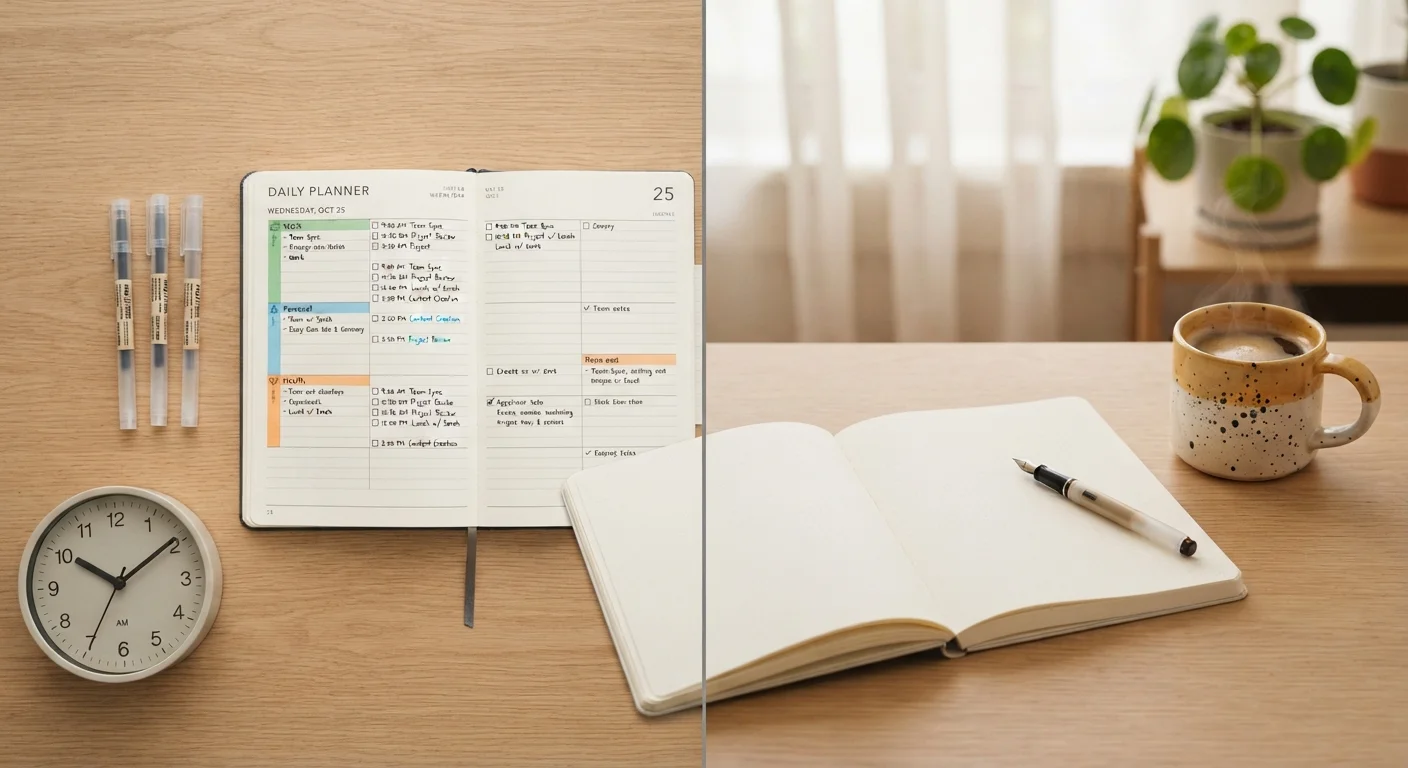 Structured Day vs. Flexible Schedule: Finding What Fits Your Life