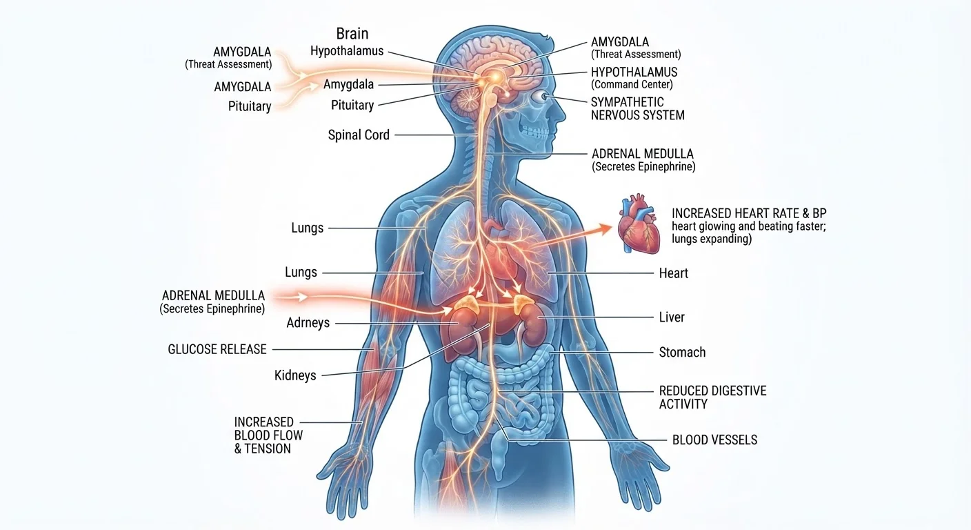 The Stress Response: What's Actually Happening Inside Your Body