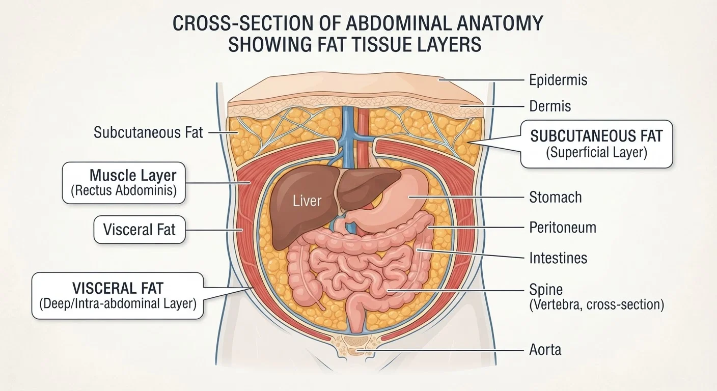 Visceral Fat vs. Subcutaneous Fat: The Difference That Changes Everything