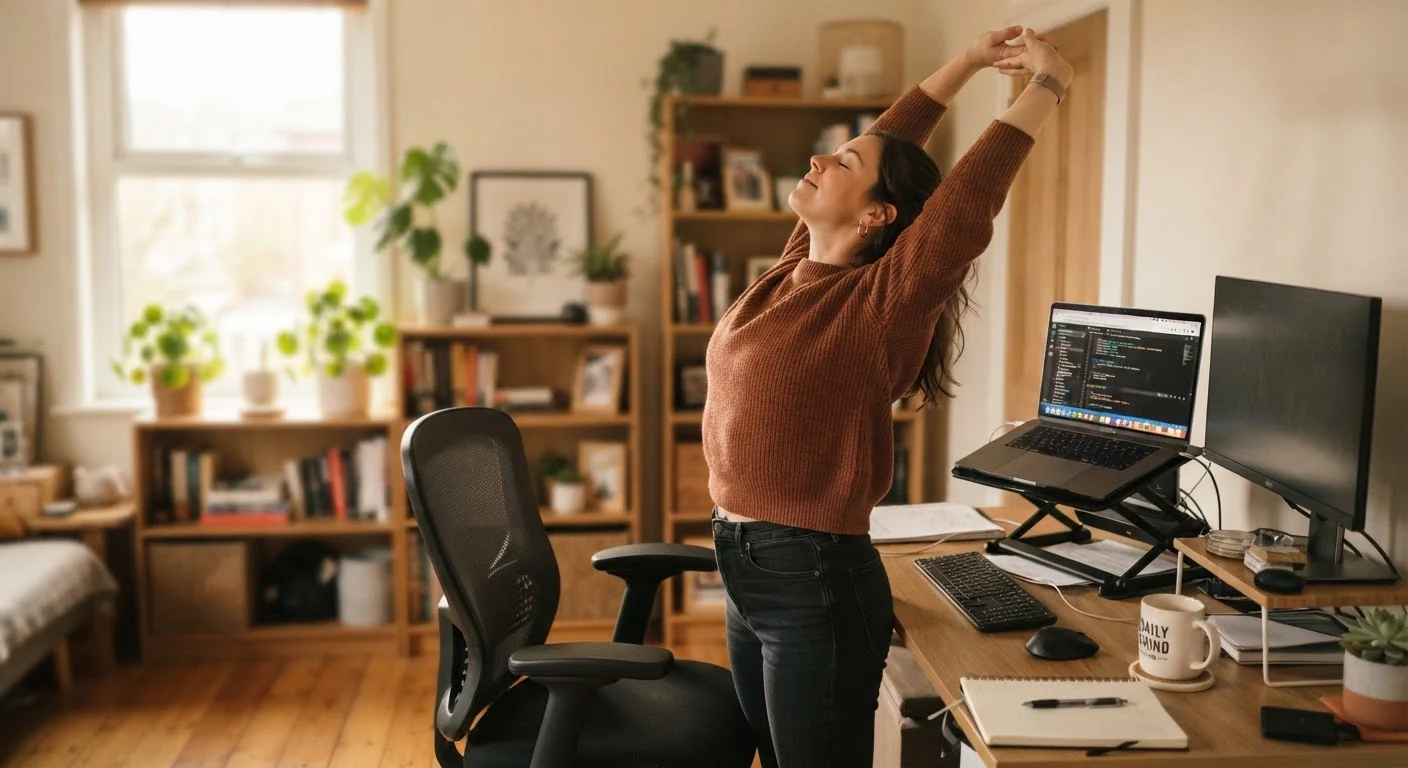 Why You Feel Stiff After Sitting Too Long — and What to Do About It
